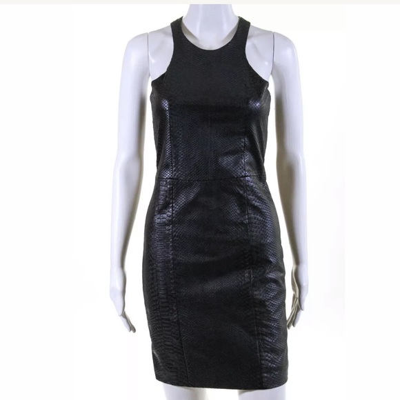 Mason X Michelle Mason lambskin leather tank dress - Picture 5 of 8